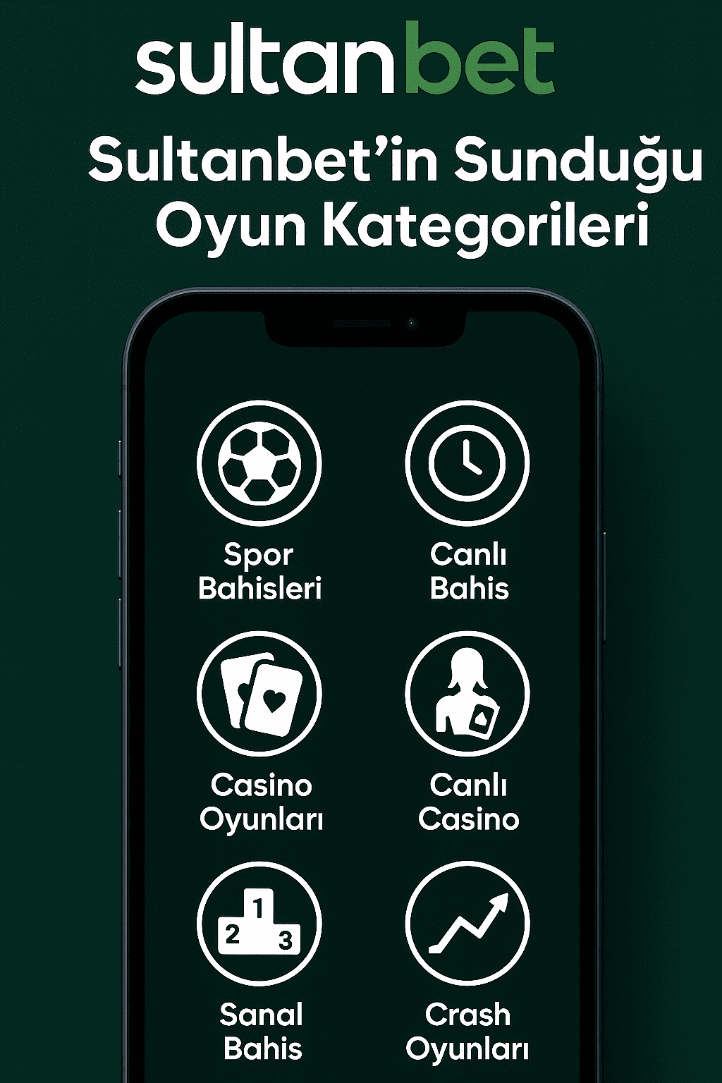 Sultanbet sunduğu oyun kategorileri